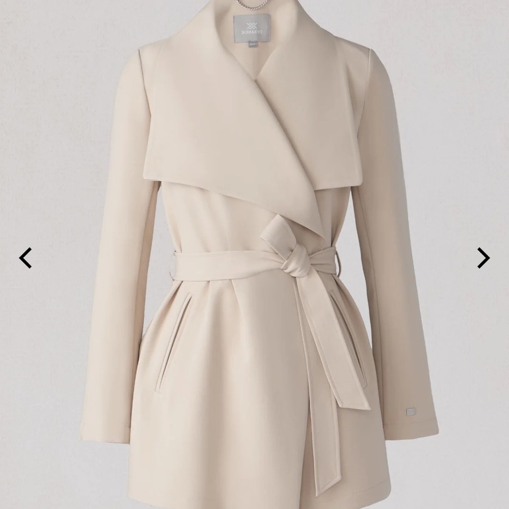 Soia & Kyo Blush Pink Coat
